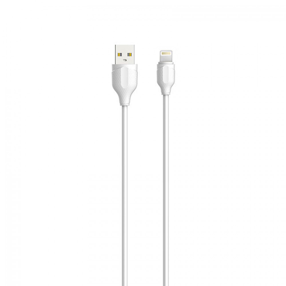 LDNIO LS371 Data cable Lightning (iPhone 5/6/7/SE), 1.0m, White - 40071