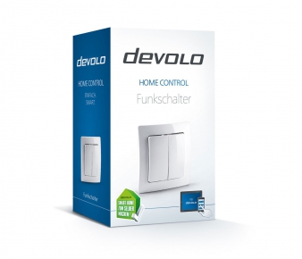Devolo 9808 Home Control Wall Switch, Z-Wave