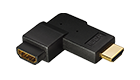 C201D HDMI Angled 270° Adapter HDMI-jack to HDMI-plug