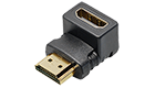 C 201 HDMI Angled Adapter HDMI-jack 19 pin to HDMI-plug 19 pin-17121