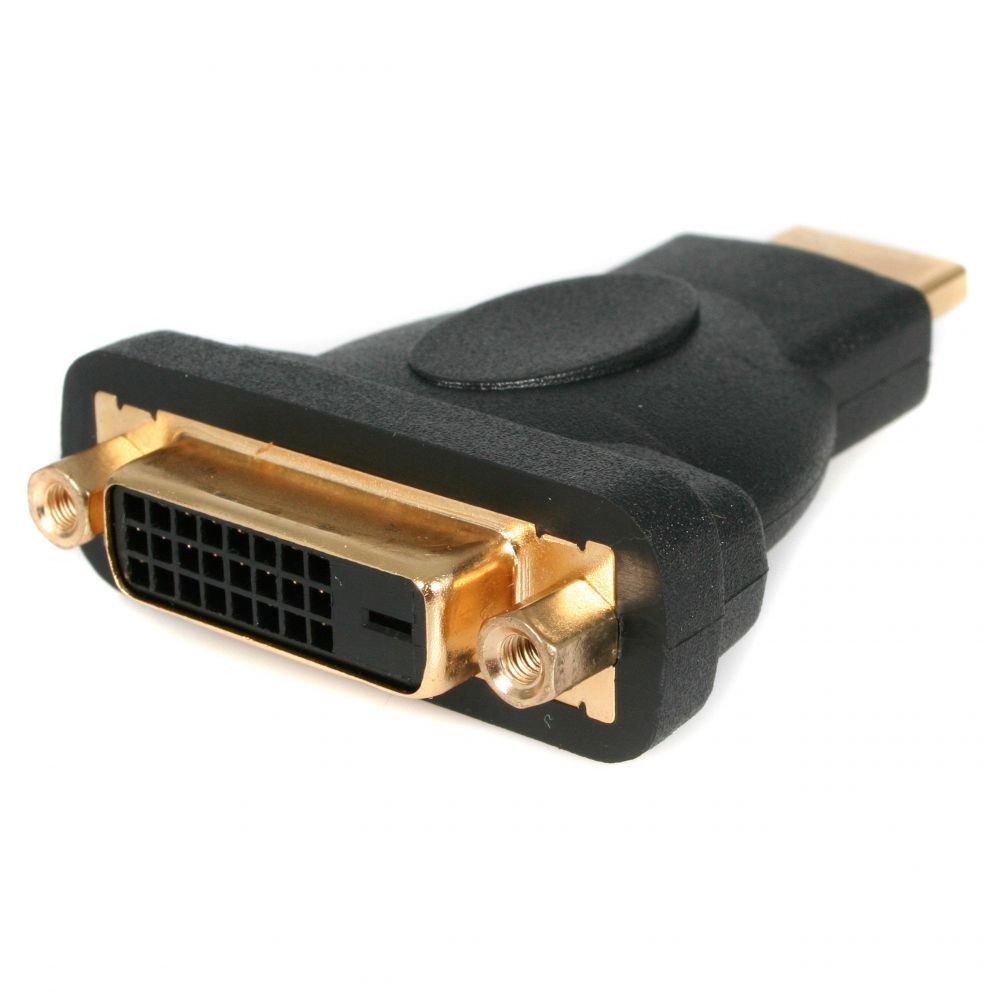 DeTech,  Adapter, HDMI to DVI 24+1, Black - 17163