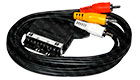 OEM Scart Cable to RCA 1.5m