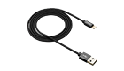 CANYON CNS-MFIC3B USB to lightning certified by Apple 1m Black