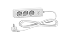 SCHNEIDER ELECTRIC 3606489493936 ST9433W Unica Unica plug 3x 2P+E with switch and cable 3m White