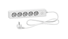 SCHNEIDER ELECTRIC 3606489493967 ST9451W Unica power strip 5x 2P+E with switch and cable 1.5m White