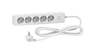 SCHNEIDER ELECTRIC 3606489493981 ST9453W Unica Unica power strip 5x 2P+E with switch and cable 3m Wh