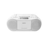 Sony CFD-S70 CD/Cassette player with Radio, white CFDS70W.CET