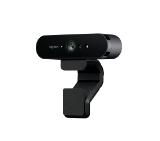 Logitech BRIO 4K Ultra HD Webcam, 5x HD Zoom, HDR, Autofocus, Black 960-001106