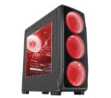 Genesis Case Titan 750 Red Midi Tower Usb 3.0 NPC-1125
