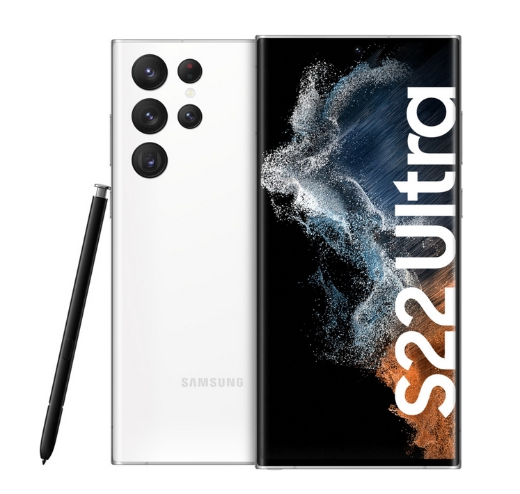 Samsung SM-S908B GALAXY S22 Ultra 5G 512 GB,Phantom White