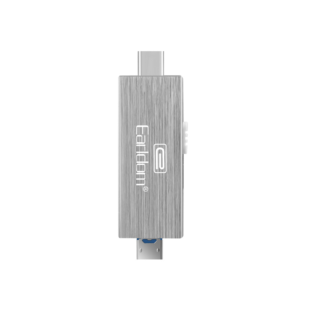 Earldom ET-OT24,Card reader  OTG, Micro SD, Silver - 11044