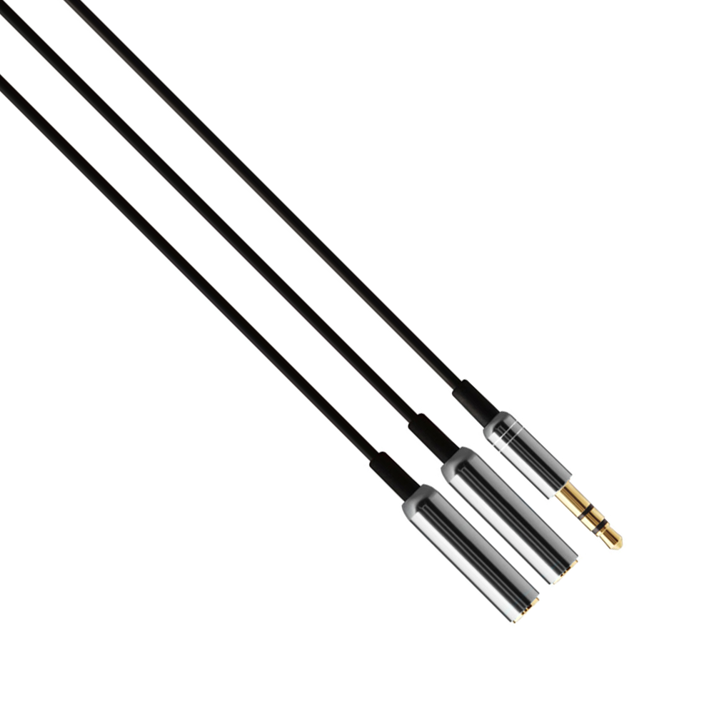 Earldom AUX201,Audio cable 3.5mm jack, M/M, 0.4m, Different colors - 40180
