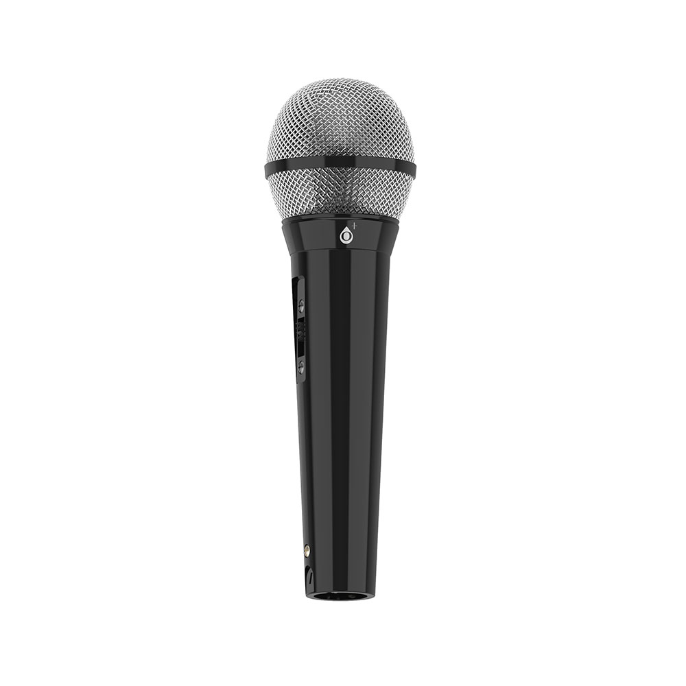 One Plus R2853,Microphone 6.3mm, Karaoke, Black - 16022