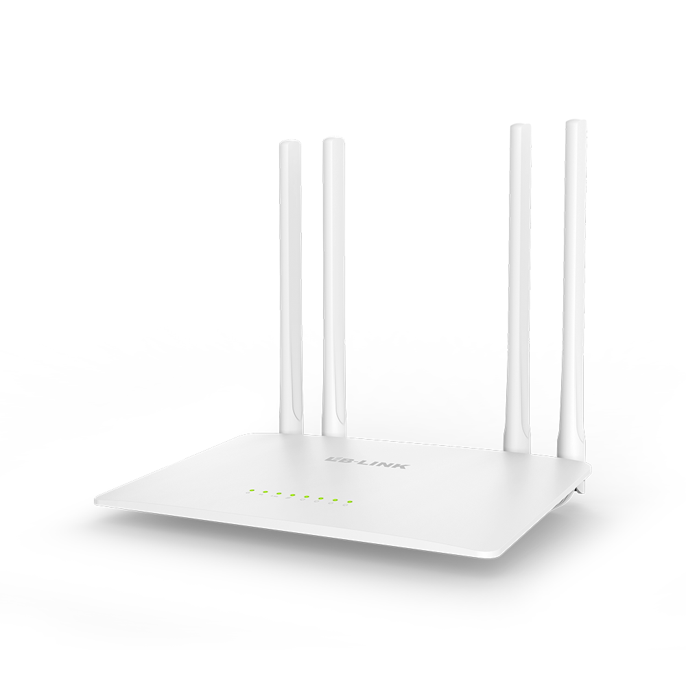 LB-LINK BL-W1210M,Wireless router 1200Mbps, Dual-Band, 4 Antennas, White - 19050