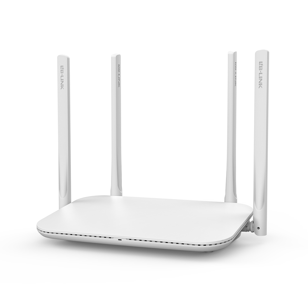 LB-LINK BL-WR1300H,Wireless router 1200Mbps, Dual-Band, 4 Antennas, White - 19052