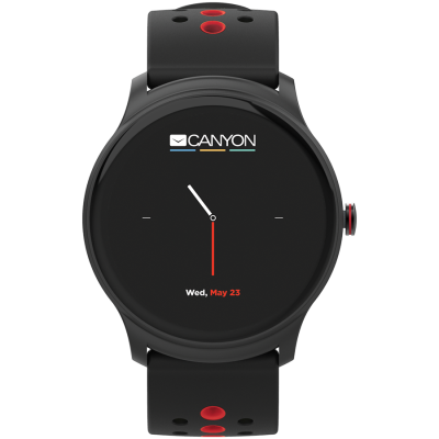 CANYON CNS-SW81BR Smart watch, 1.3inches IPS full touch screen, Alloy+plastic body,IP68 waterproof