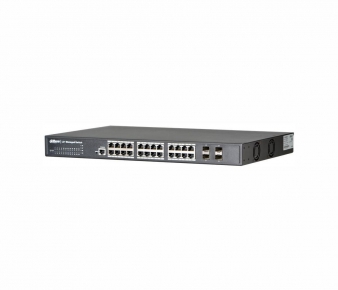 Dahua PFS5424-24T Switch, 20GE+4GE SFP(combo), L2+, Web, SNMP, CLI, Managed