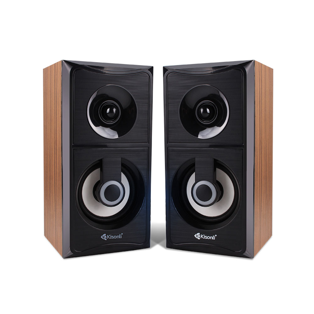 Kisonli AC-9001,Speakers Backlit, 2x3W, 220V, Black - 22147
