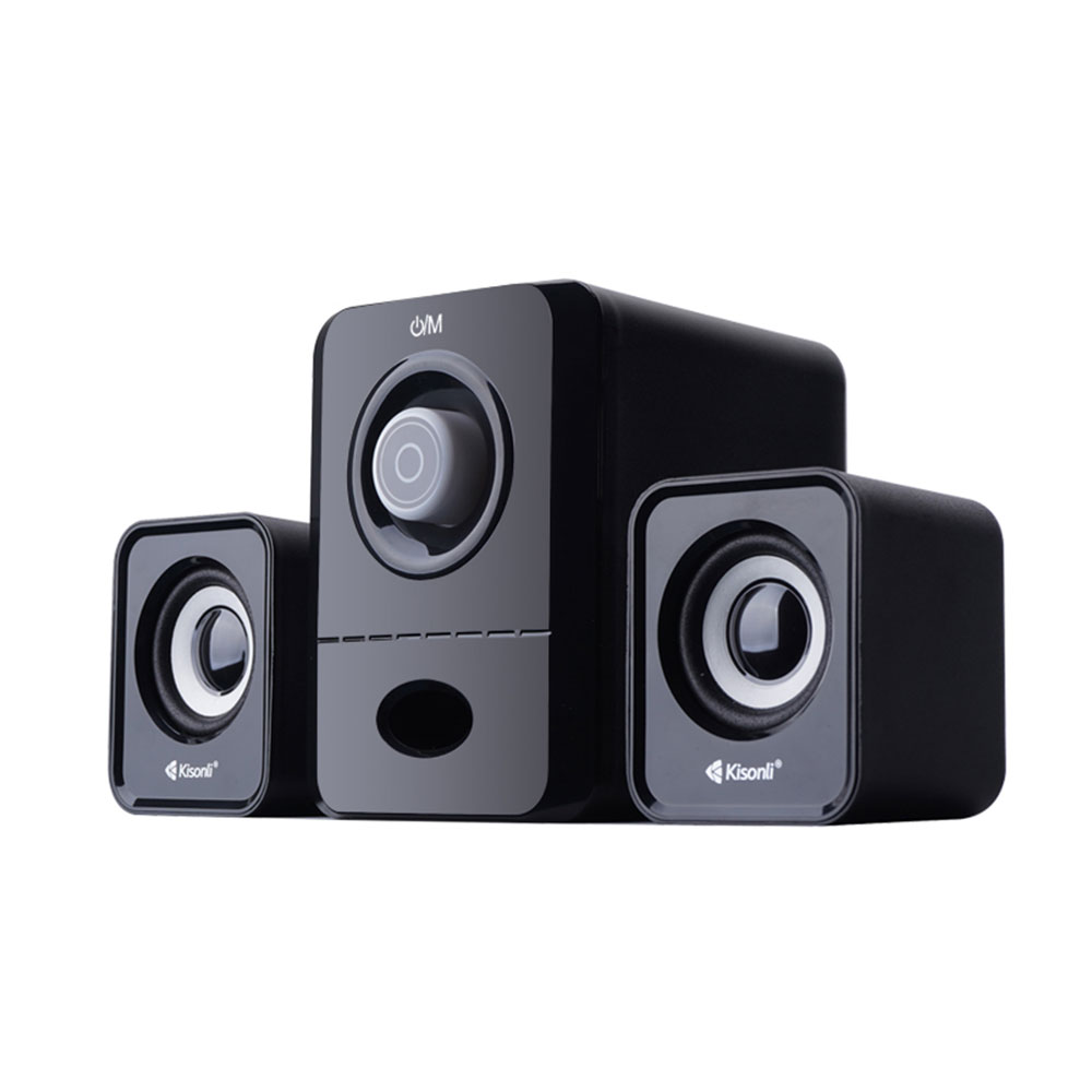 Kisonli U-2900BT,Speakers Bluetooth, 5W+2x3W, USB, Black - 22152