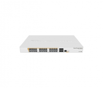 MikroTik CRS328-24P-4S+RM Switch, 24xGE, 4xSFP+, 800MHz, 512MB, L5