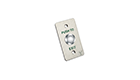 YLI PBK-810B "Exit" button - mechanical, metal for installation, with narrow profile