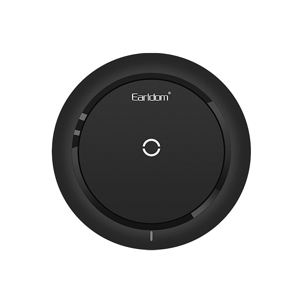 Earldom ET-WC1,Wireless Charger Qi, 5V / 1.0A, Black - 40018