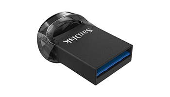 SanDisk Ultra Fit USB 3.1 64GB - Small Form Factor Plug & Stay Hi-Speed USB Drive; SDCZ430-064G-G46