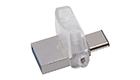 Kingston 64GB DT microDuo 3C, USB 3.0/3.1 + Type-C flash drive DTDUO3C/64GB