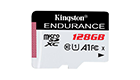 Kingston 128GB microSDHC Endurance Flash Memory Card, Class 10 SDCE/128GB