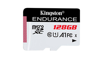 Kingston 128GB microSDHC Endurance Flash Memory Card, Class 10 SDCE/128GB