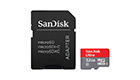 SANDISK 32GB microSDHC Card with Adapter SDSQQNR-032G-GN6IA