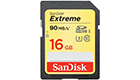 SanDisk Extreme SDHC Card 16GB 90MB/s Class 10 UHS-I U3; SDSDXNE-016G-GNCIN