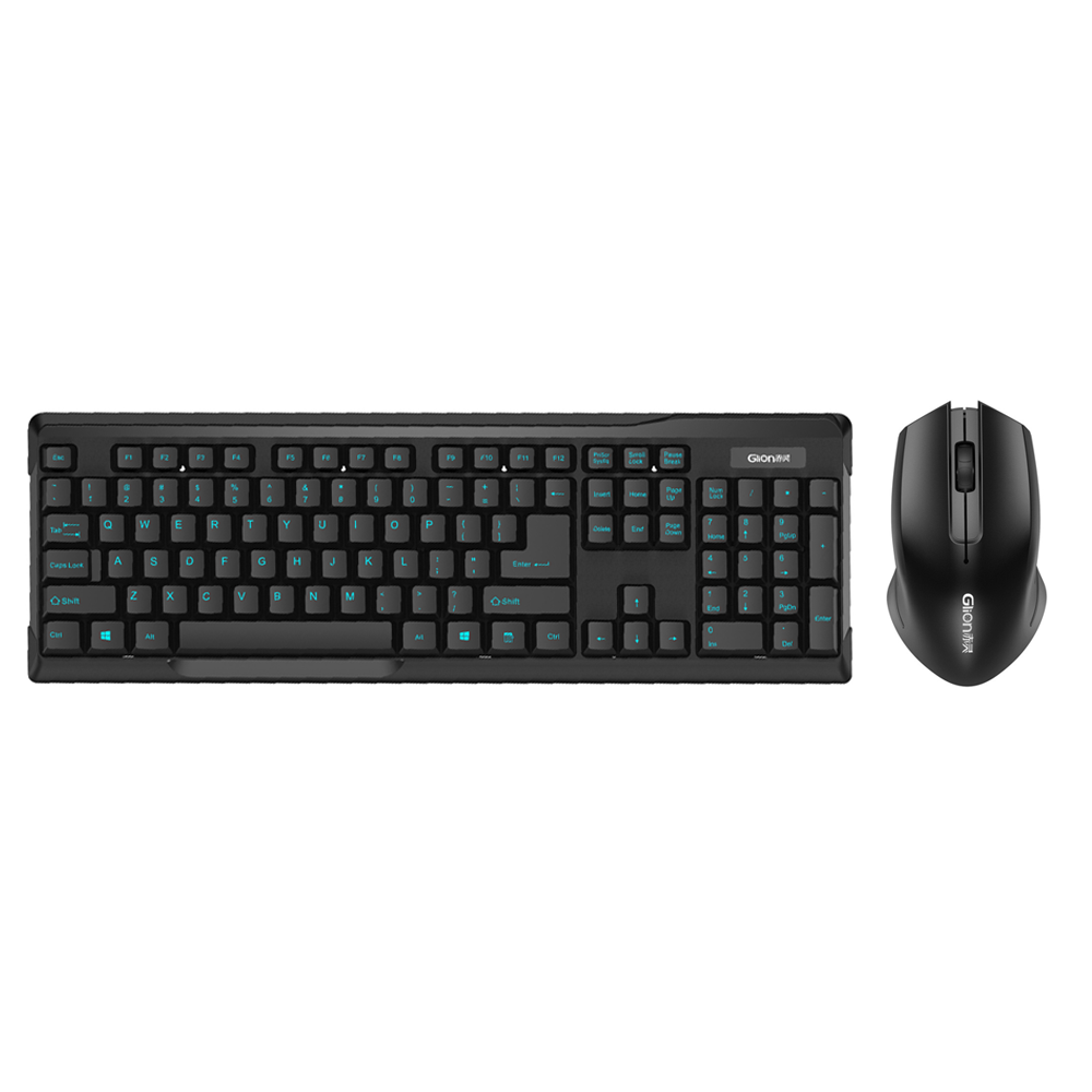 Glion 1080,Combo mouse and keyboard Black - 508