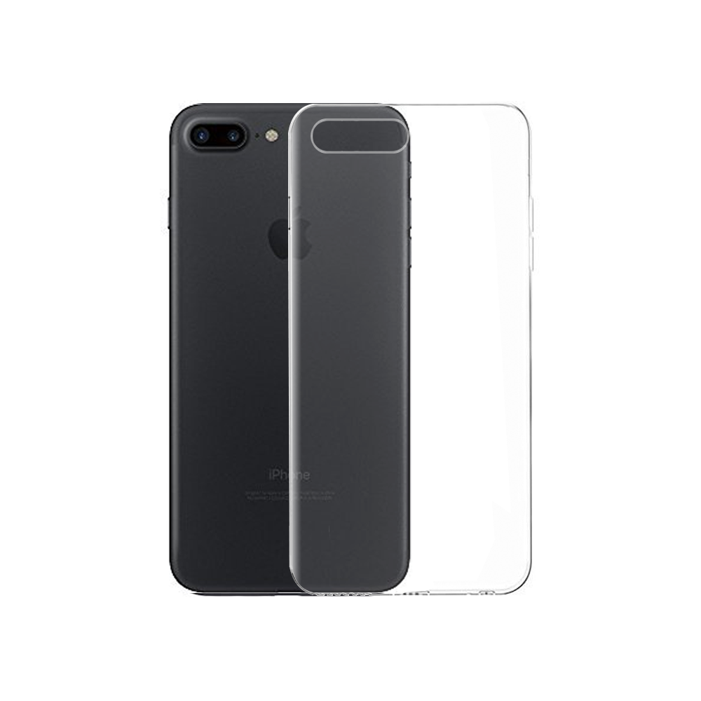 OEM Silicone case For Apple iPhone 7/8 Plus, Slim, Transparent - 51588