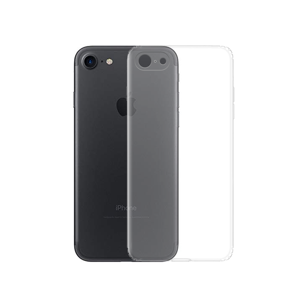 OEM Silicone case For Apple iPhone 7/8 Plus, Transparent - 51609