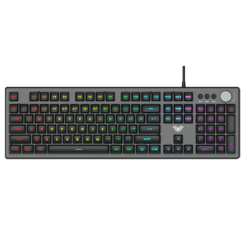 Aula F2028,Gaming Keyboard Gray - 6136