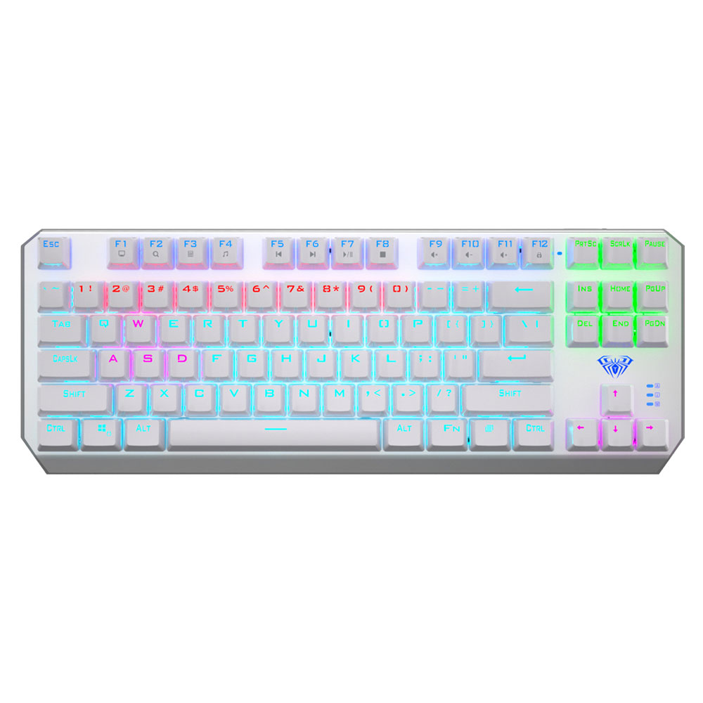 Aula F3087,Mechanical Gaming Keyboard White - 6146