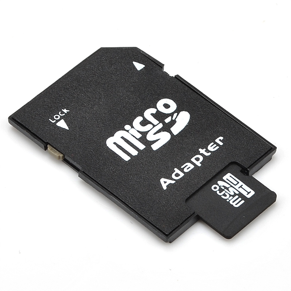 OEM Memory card microSDHC 8GB, Class 4 + Adapter - 62022 