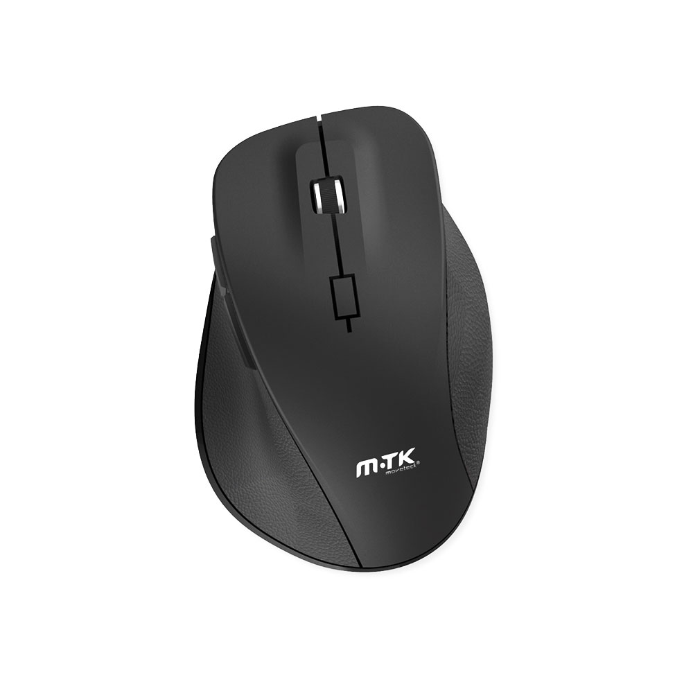Moveteck GT003 Mouse Wireless, USB, 6D, Black - 718