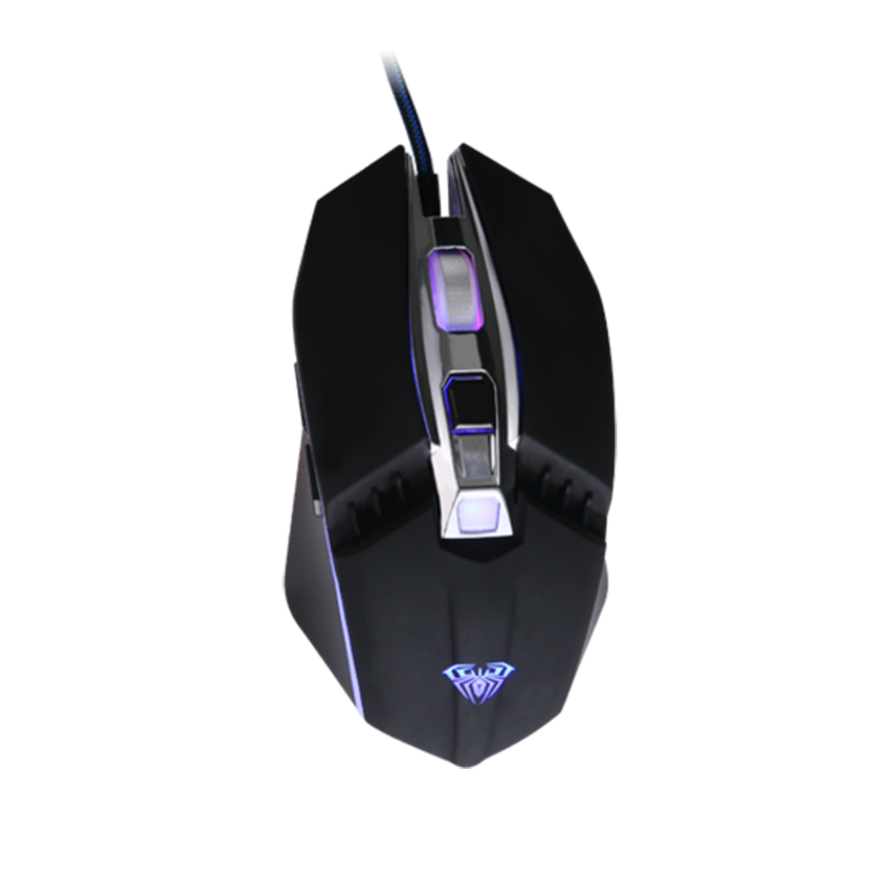 Aula S22,Gaming mouse Optical, 6D, RGB, Black - 742