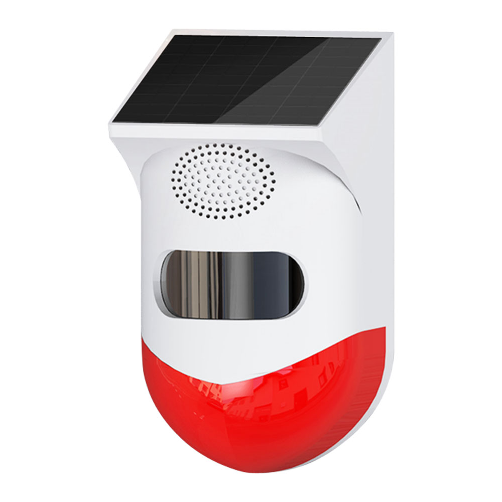OEM PST-CT80WR,Smart alarm siren PIR, Solar, Wi-Fi, Tuya Smart, White - 91003