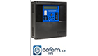 Cofem CLYON02BBUL COMPACT LYON Analog addressable fire alarm control panel with LCD display - 2 cir