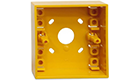 Hochiki SY Mounting box Surface Mounting Call Point Box (Yellow)