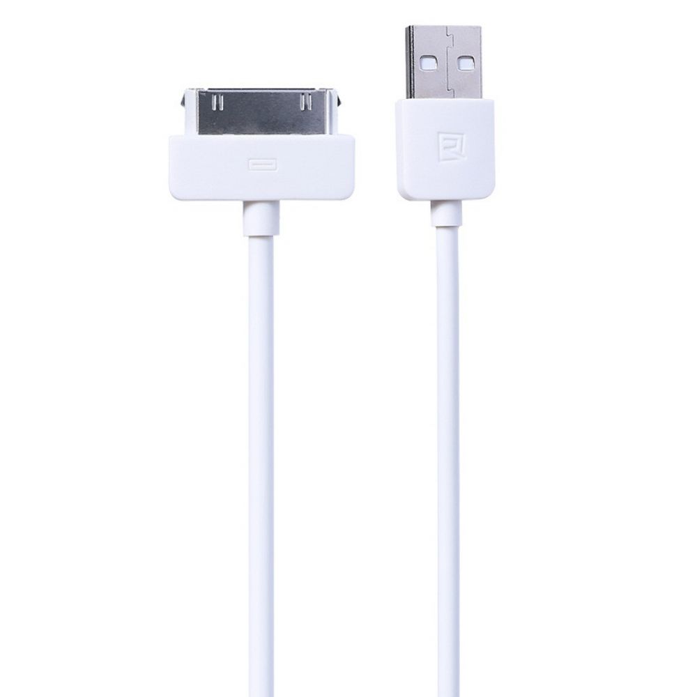 Remax RC-006i4,Data cable iPhone 4/Ipad, 1m, White - 14357 