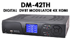 DM-42TH  HDCP Headend DVB-T 4 inputs Digital modulator 