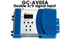 GC-AV05A ANALOG RF MODULATOR Double AV signal input