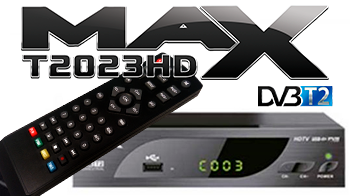 MAX T2023HD DVB-T2 MPEG4 FULL HD TERRESTRIAL & IPTV(Youtube....)