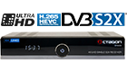 OCTAGON SF8008 4K UHD 2160p H.265 HEVC E2 Linux DVB-S2X single tuner