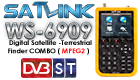 SatLINK WS 6909 Combo ΕΠΙΓΕΙΟ & ΔΟΡΥΦΟΡΙΚΟ ΠΕΔΙΟΜΕΤΡΟ SATFINDER DVB-S & DVB-T