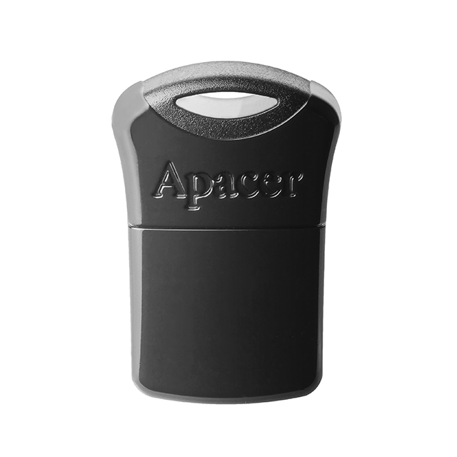 Apacer 16GB Black Flash Drive AH116 Super-mini - USB 2.0 interface AP16GAH116B-1